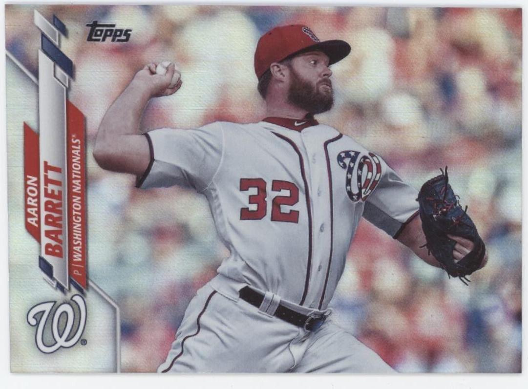 Aaron Barrett [Rainbow Foil] #670