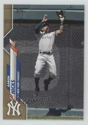Aaron Hicks [Gold] #252