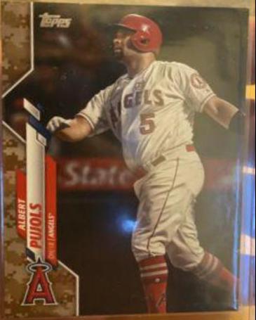 Albert Pujols [Memorial Day Camo] #497