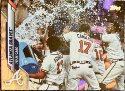 Atlanta Braves [Gold Foil] #218