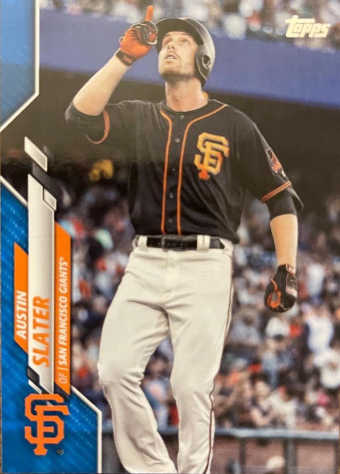 Austin Slater [Father's Day Blue] #490