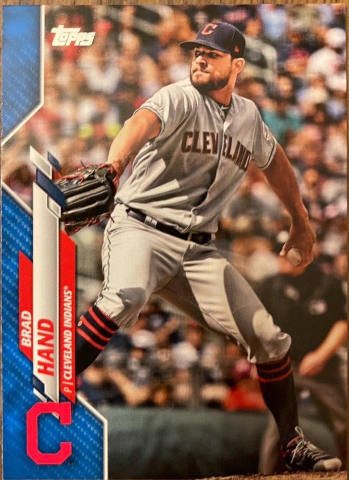 Brad Hand [Father's Day Blue] #101