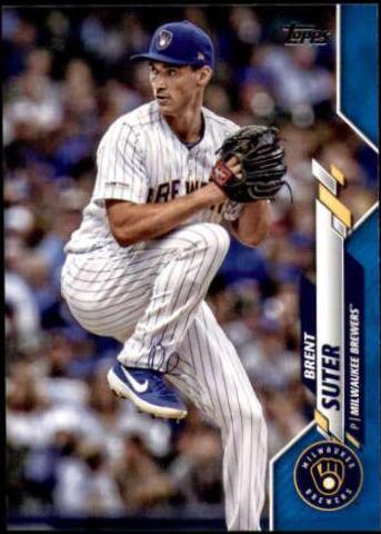 Brent Suter [Father's Day Blue] #477