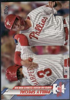 Bryce Harper / Rhys Hoskins [Father's Day Blue] #446