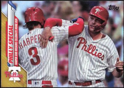 Bryce Harper / Rhys Hoskins [Gold Foil] #446