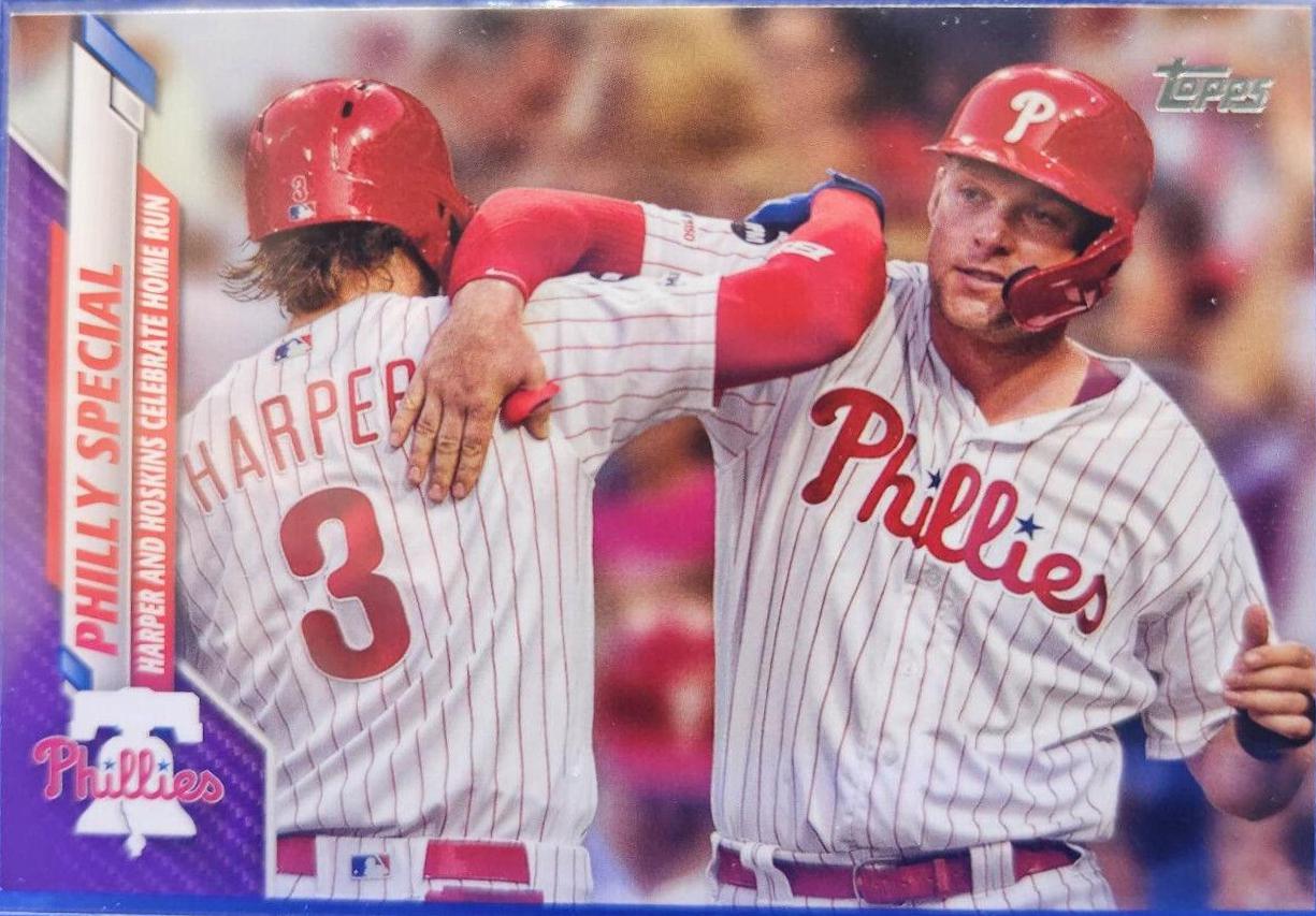Bryce Harper / Rhys Hoskins [Purple] #446