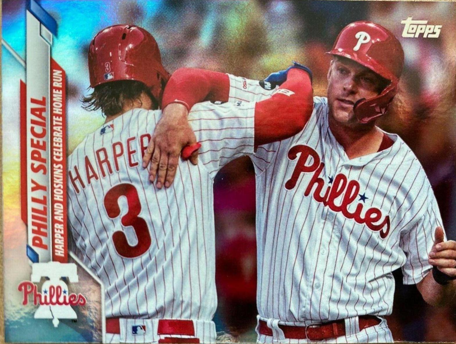 Bryce Harper / Rhys Hoskins [Rainbow Foil] #446