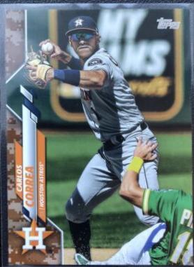 Carlos Correa [Memorial Day Camo] #349