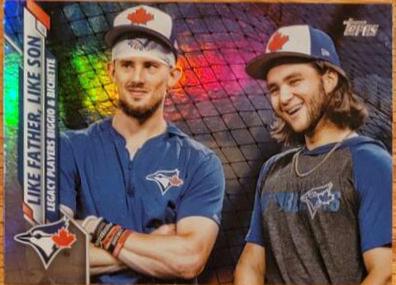 Cavan Biggio / Bo Bichette [Rainbow Foil] #61