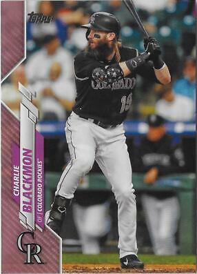 Charlie Blackmon [Mother's Day Pink] #397