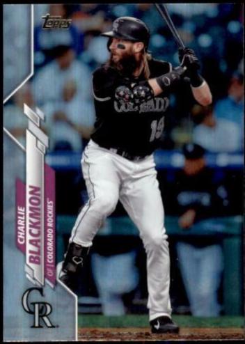 Charlie Blackmon [Rainbow Foil] #397
