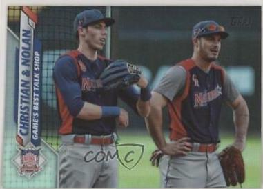 Christian Yelich / Nolan Arenado [Rainbow Foil] #160