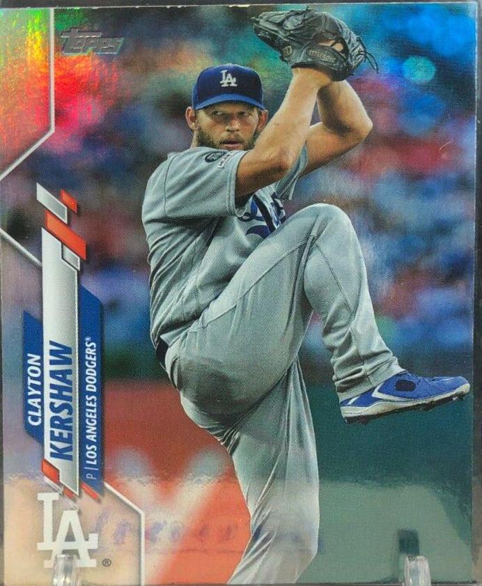 Clayton Kershaw [Rainbow Foil] #118