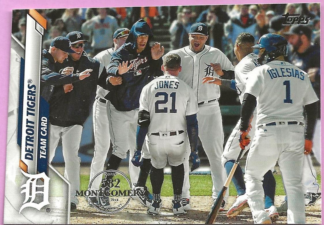 Detroit Tigers [582 Montgomery Club] #625
