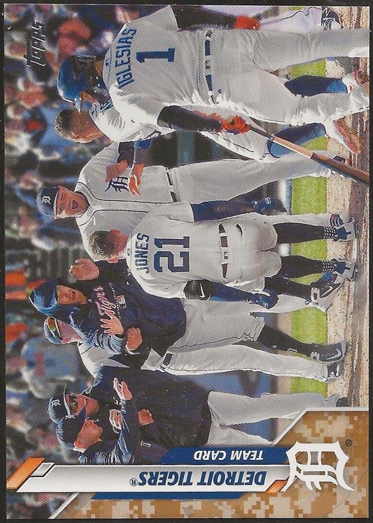 Detroit Tigers [Memorial Day Camo] #625