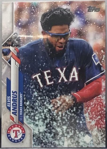 Elvis Andrus [Father's Day Blue] #577