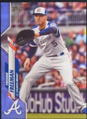 Freddie Freeman [Father's Day Blue] #549