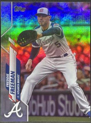 Freddie Freeman [Rainbow Foil] #549