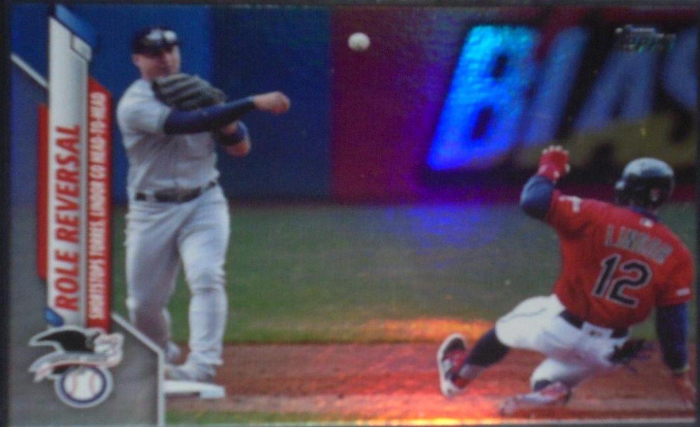 Gleyber Torres / Francisco Lindor [Rainbow Foil] #696
