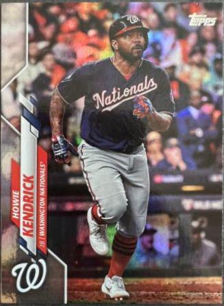 Howie Kendrick [Rainbow Foil] #655