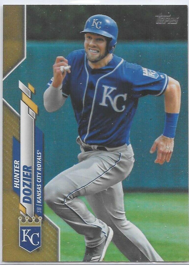 Hunter Dozier [Gold Foil] #54