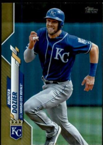 Hunter Dozier [Rainbow Foil] #54