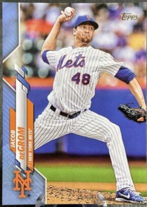 Jacob deGrom [Father's Day Blue] #332