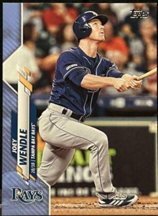 Joey Wendle [Father's Day Blue] #618
