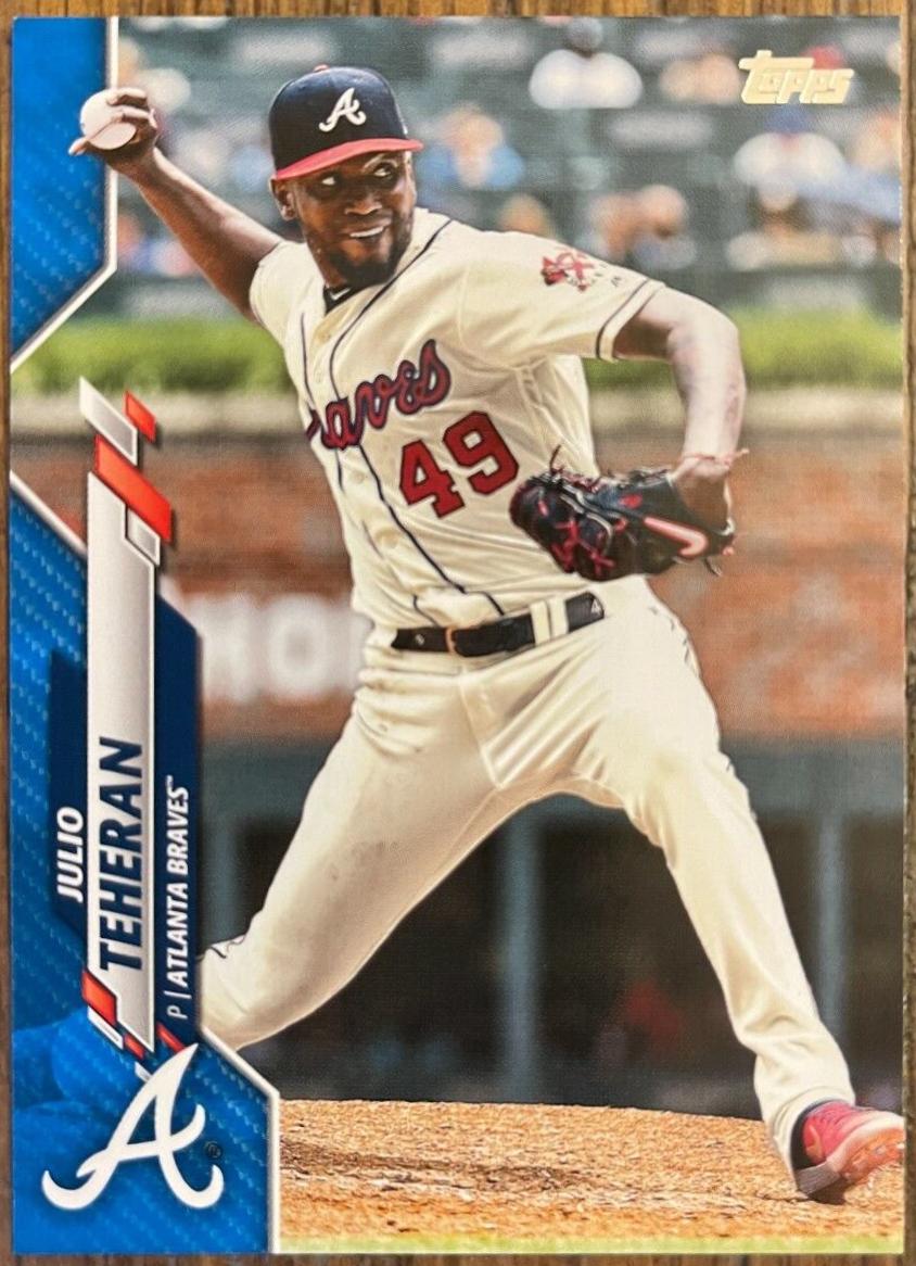 Julio Teheran [Father's Day Blue] #195