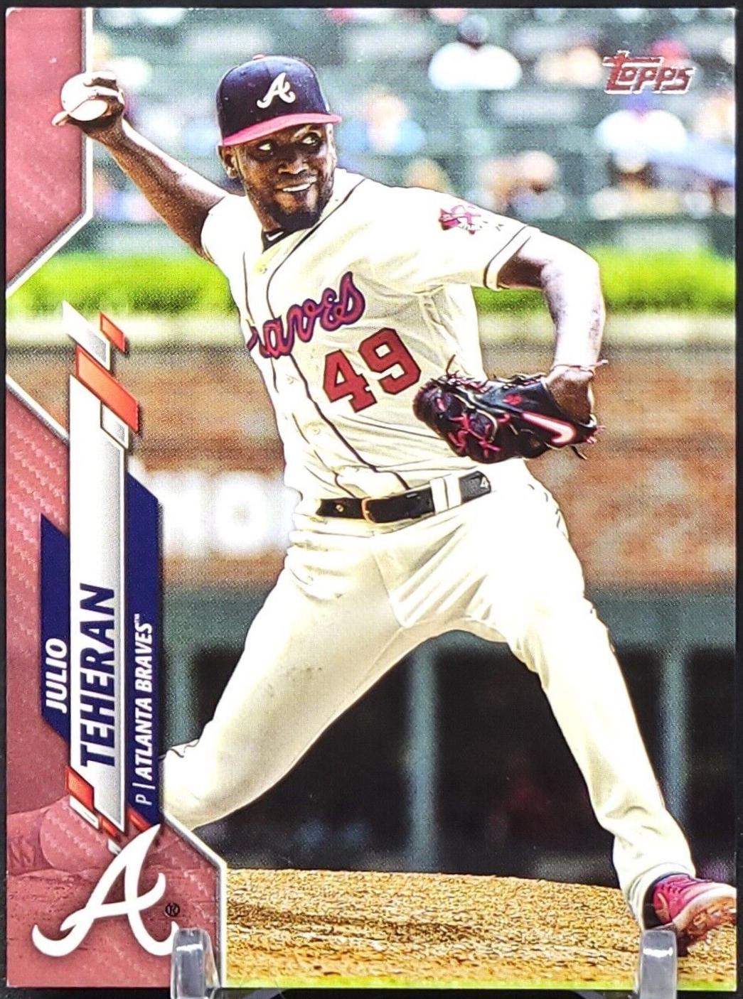 Julio Teheran [Mother's Day Pink] #195