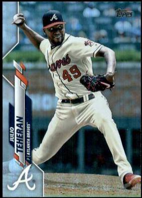 Julio Teheran [Rainbow Foil] #195