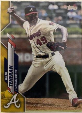 Julio Teheran [Yellow] #195