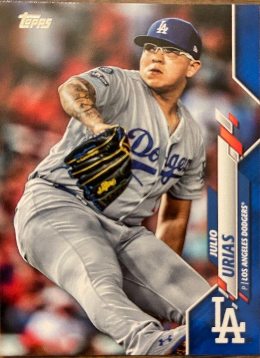 Julio Urias [Father's Day Blue] #628