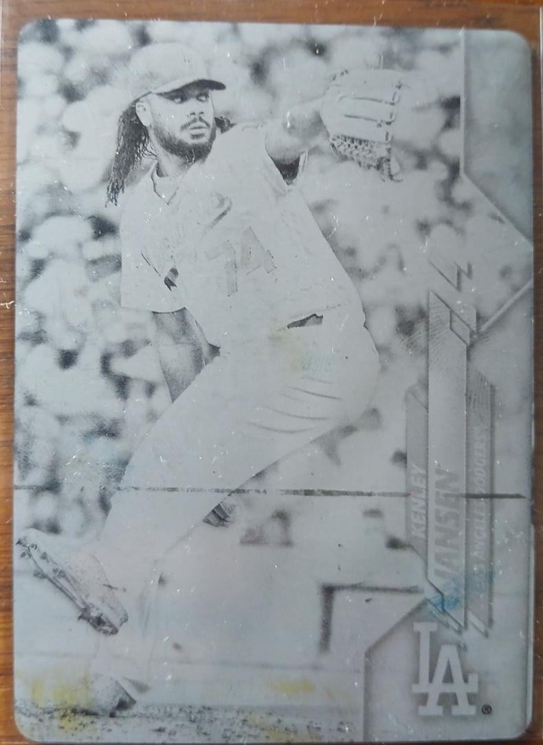 Kenley Jansen [Printing Plate] #24