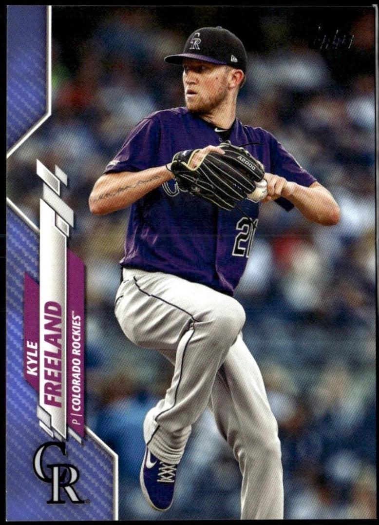 Kyle Freeland [Father's Day Blue] #666