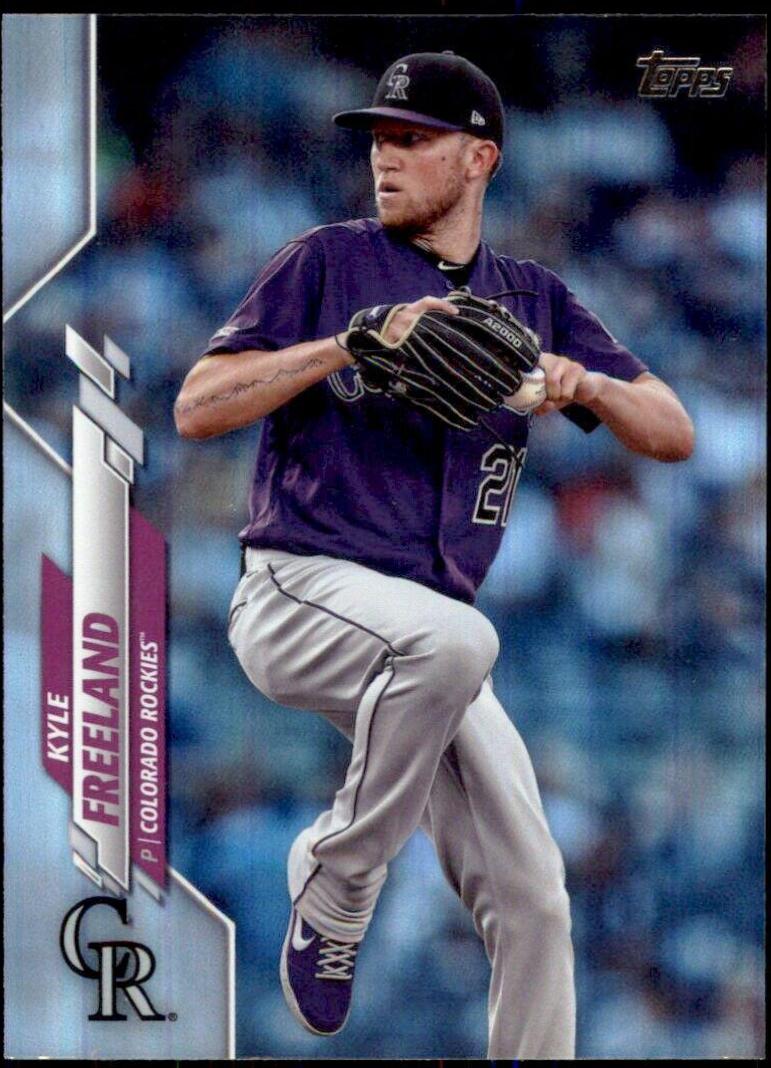 Kyle Freeland [Rainbow Foil] #666