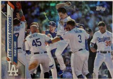 Los Angeles Dodgers [Rainbow Foil] #245