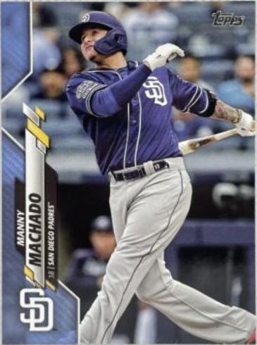 Manny Machado [Father's Day Blue] #188