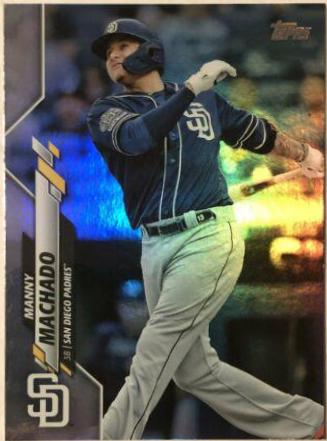 Manny Machado [Rainbow Foil] #188