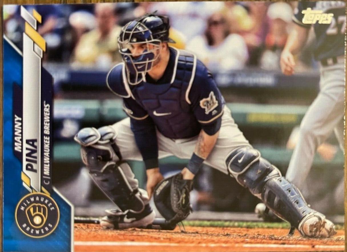 Manny Pina [Father's Day Blue] #570