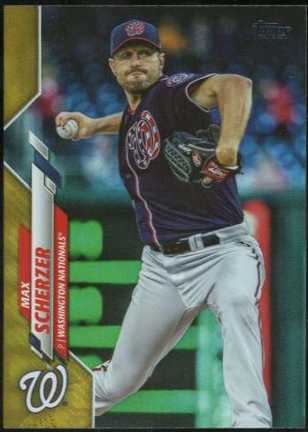 Max Scherzer [Gold Foil] #180