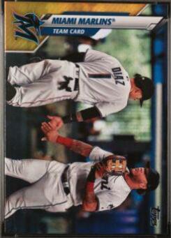 Miami Marlins [Gold Foil] #396