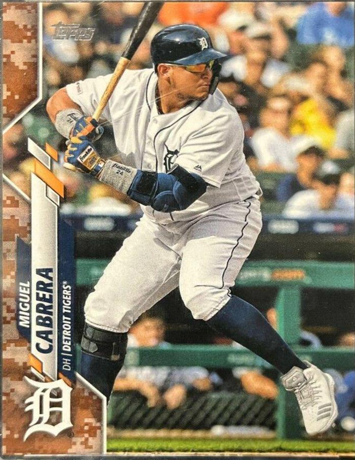 Miguel Cabrera [Memorial Day Camo] #336