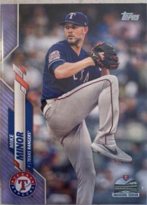 Mike Minor [Father's Day Blue] #684
