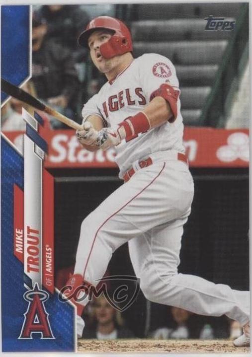 Mike Trout [Blue] #1
