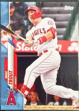 Mike Trout [Father's Day Blue] #1