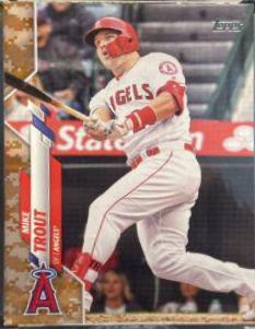 Mike Trout [Memorial Day Camo] #1