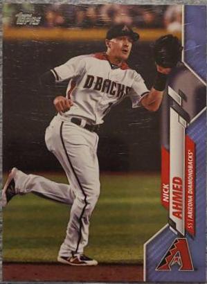 Nick Ahmed [Father's Day Blue] #680