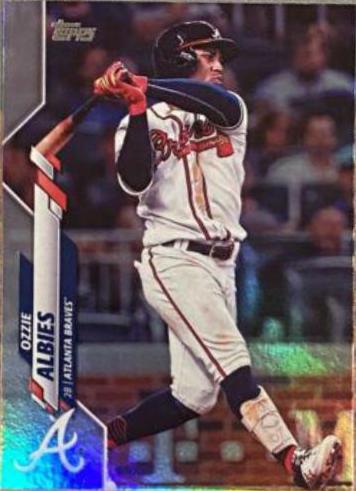 Ozzie Albies [Rainbow Foil] #480