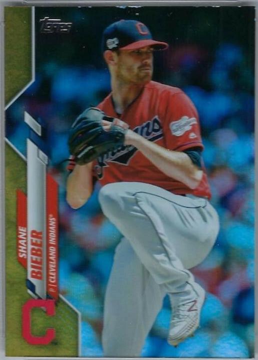 Shane Bieber [Gold Foil] #304